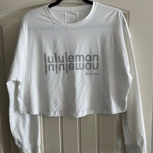 lululemon athletica White Long Sleeve Tee